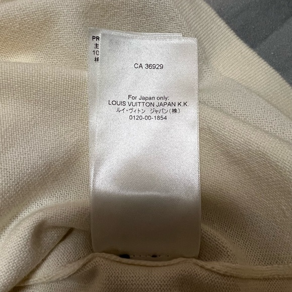 LOUIS VUITTON INTARSIA JACQUARD DUCK SHORT SLEEVE - Picture 6 of 6